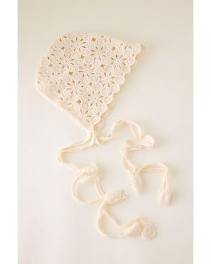 By Anthropologie Crochet Bonnet - Natural