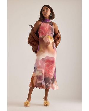 slim fit dress slacks Buy Indigo Rose Halter Neck Dress for Women Online main image 0