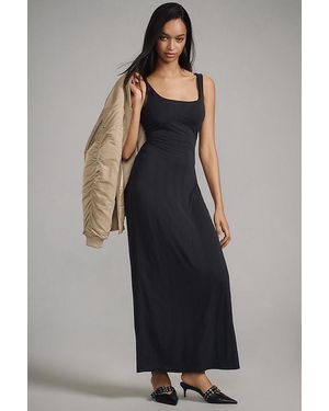 By Anthropologie Knit Maxi Dress - Black