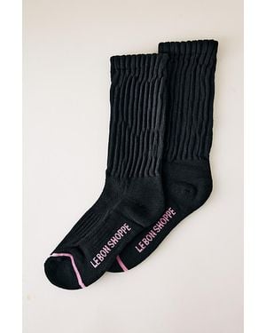 LE BON SHOPPE Ballet Crew Socks - Black