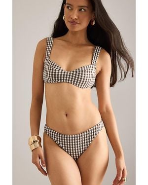 Peony Staple Bikini Bottoms - Brown