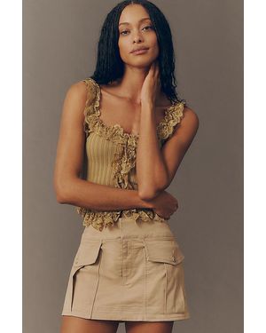 Maeve Cargo Skort - Brown