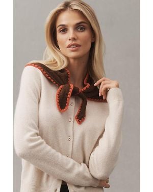 Anthropologie Triangle Wrap Scarf: Icon Edition - Natural