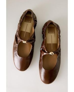 Dolce Vita Cornel Suede Ballet Flats - Brown