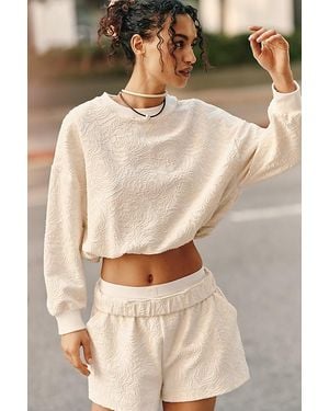 Daily Practice Textured Shorts - Natural