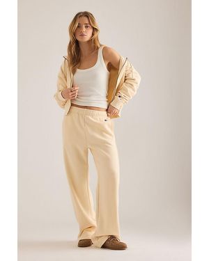 Champion Wide-Leg Joggers - Natural