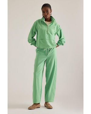 ALIGNE Gale Tracksuit Barrel Trousers - Green