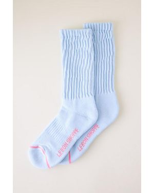 LE BON SHOPPE Ballet Crew Socks - Blue