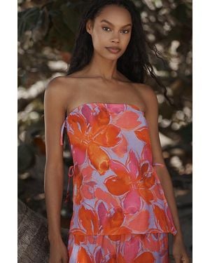 Hutch Nixie Strapless Cover-Up Top - Pink
