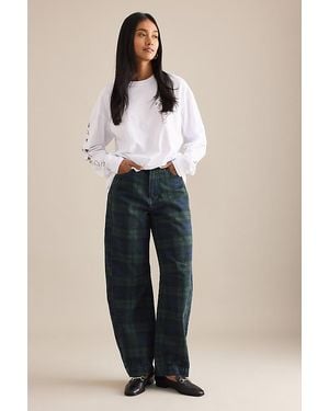 Damson Madder Neve High-Rise Straight-Leg Jeans - Natural