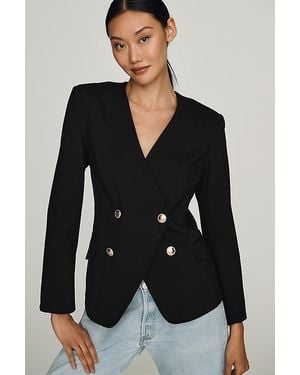 Maeve Tailored Blazer - Black