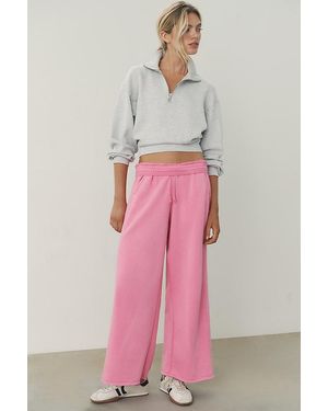 Daily Practice Easy Mile Wide-Leg Joggers - Pink