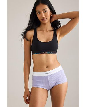 Calvin Klein Unlined Bralette - Brown