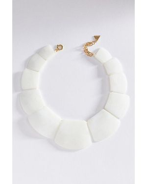 By Anthropologie Rawbar Pearl Statement Necklace - White