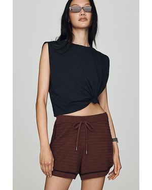 Varley Modern Knit Shorts - Blue