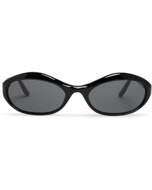 Magda Butrym Oval Sunglasses - Black