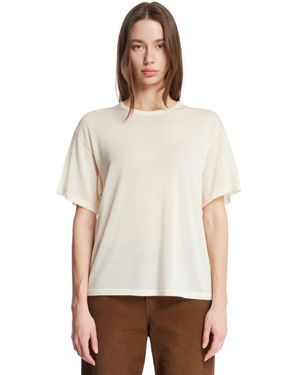 The Row Cashmere T-Shirt - White
