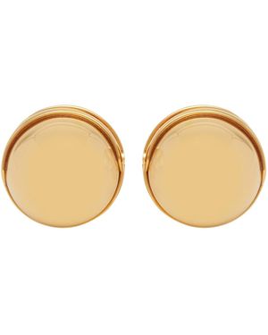 Alaïa Golden Sphere Earrings - Metallic