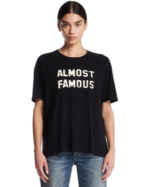 R13 Almost Famous T-Shirt - Black