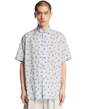 Jil Sander Floral Shirt - White