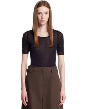 Lemaire Layered-Effect Top - Black