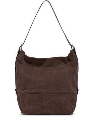 Lemaire Belted Canvas Bag - Brown