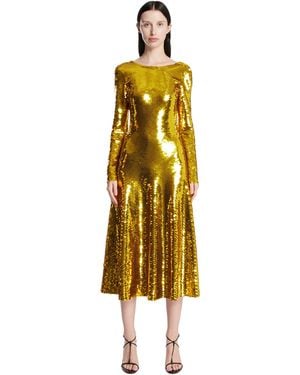 Bottega Veneta Sequin Dress - Metallic