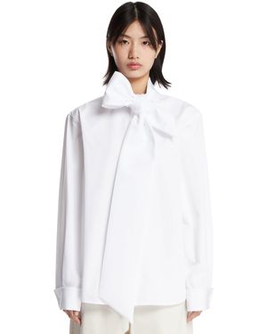 Saint Laurent Lavalliere Shirt - White