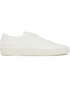 Common Projects Leather Achille Trainers - White