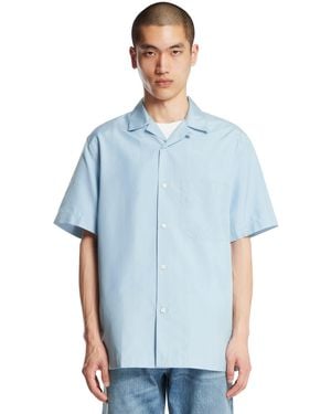 Umit Benan Light Havana Shirt - Blue