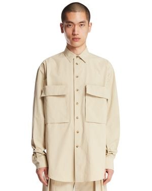 Calvin Klein Cotton Shirt - Natural