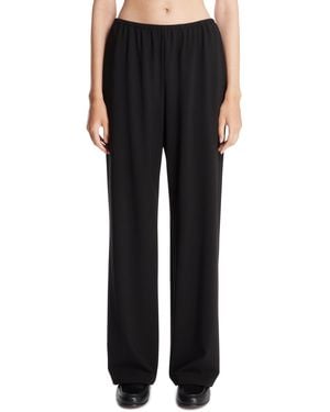 The Row Seraphim Wool Trousers - Black