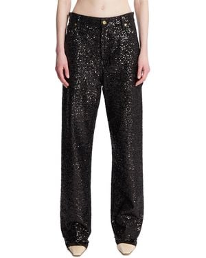DARKPARK Sienna Sequin Jeans - Black