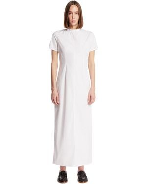 The Row Kalmia Cotton Dress - White