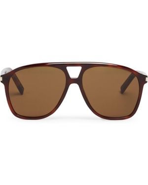 Saint Laurent 596 Sunglasses - Brown