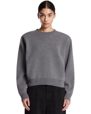 Rohe Wool And Cashmere Crewneck Jumper - Grey
