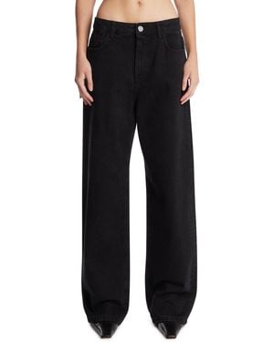 Rohe Wide-Leg Jeans - Black