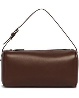 The Row 90S Leather Bag - Brown