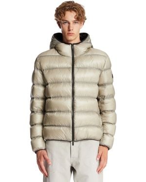 Moncler Hooded Down Jacket - Natural