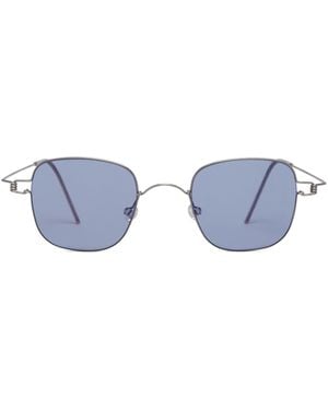 Lindberg Air Rim Titanium 8216 Sunglasses - Blue