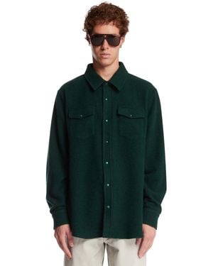 God's True Cashmere Cashmere Shirt - Green