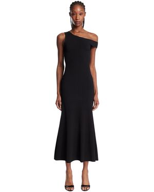 FFORME Off-Shoulder Midi Dress - Black