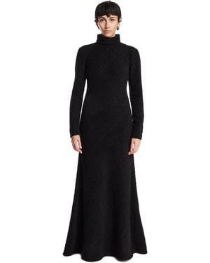 The Row Melani Cashmere Dress - Black