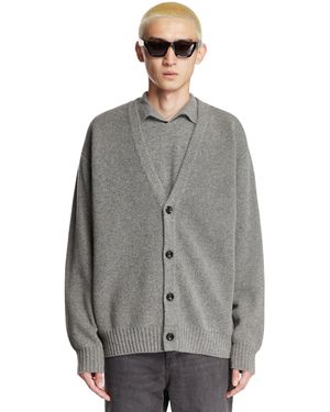 Attachment Wool Cardigan - Grey