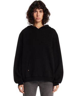 God's True Cashmere Cashmere Hooded Jumper - Black