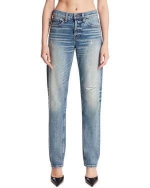 Antik Denim Straight-Leg Jeans - Blue