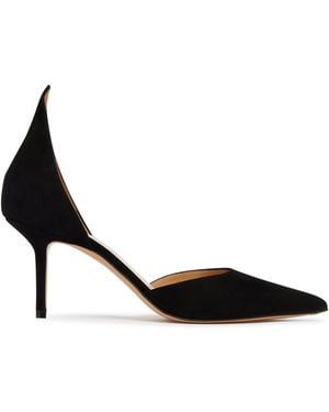 Francesco Russo R1P1038 Court Shoes - Black