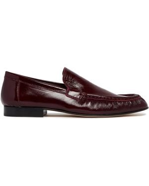 ARMARIUM Burgundy Milan Leather Loafers - Brown