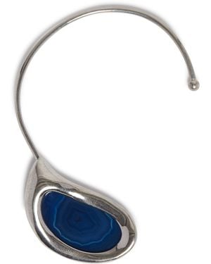Panconesi Dusk Choker Argentato - Blu