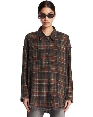 R13 Reversible Shirt - Brown